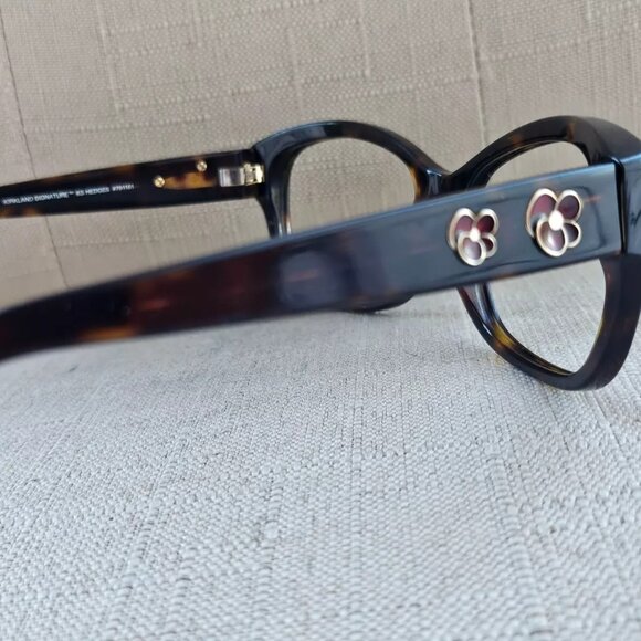 Kirkland Signature HAVANA Women Eyeglasses Frame KS HEDGES Glasses Tortoise Fram - Picture 3 of 11